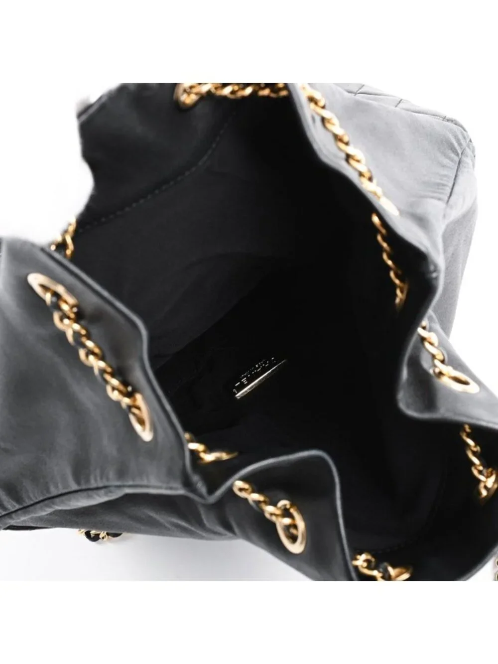 Chanel Backpack Drawstring Black - Picture 4 of 10